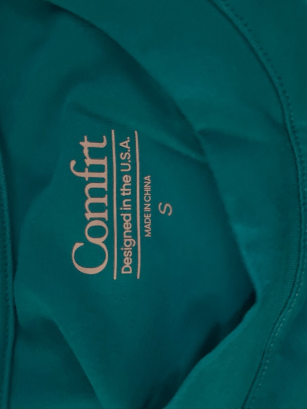 Comfort Teal Women's Blouse - S